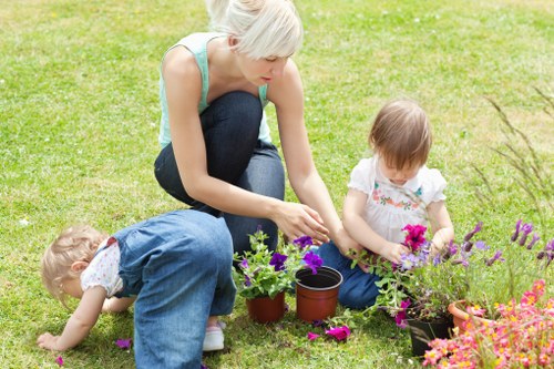 Insured gardeners in East Barnet maintaining a tidy outdoor space